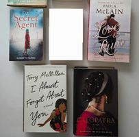 4 Books in English, good condition