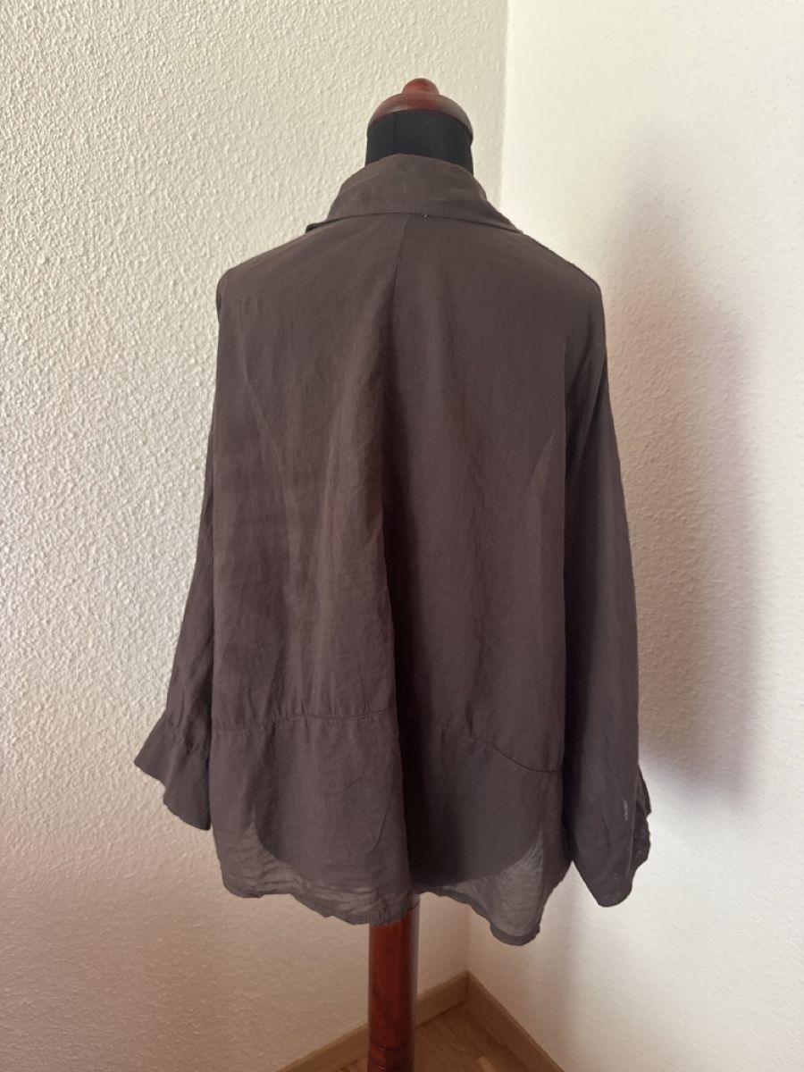 Blusen: Bluse Braun Oversized, 1 Size – Neu (gemäss Beschreibung) aus Frauenfeld von womensworld 1