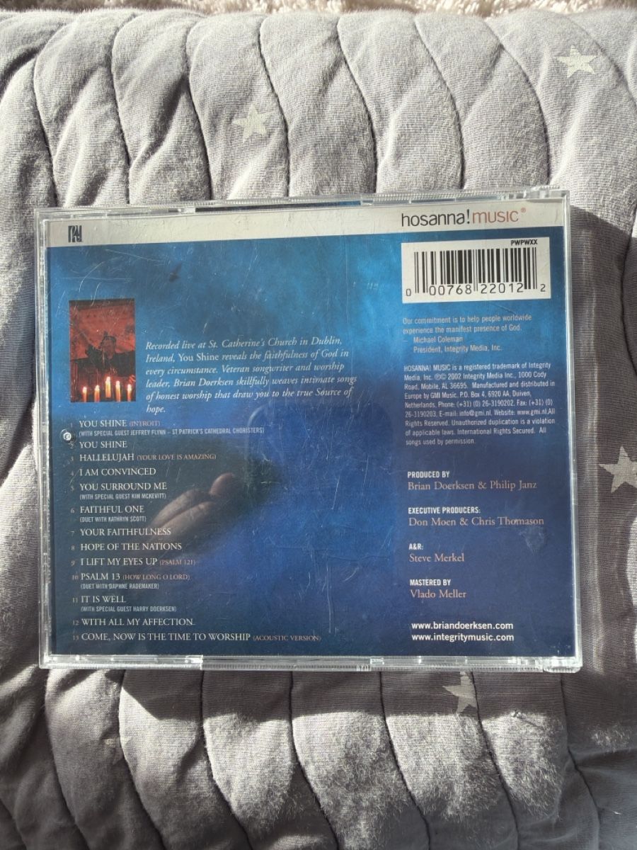 CD: Brian Doerksen - You Shine, Live from Dublin – Usato da Aarau venduto da Tam6 1