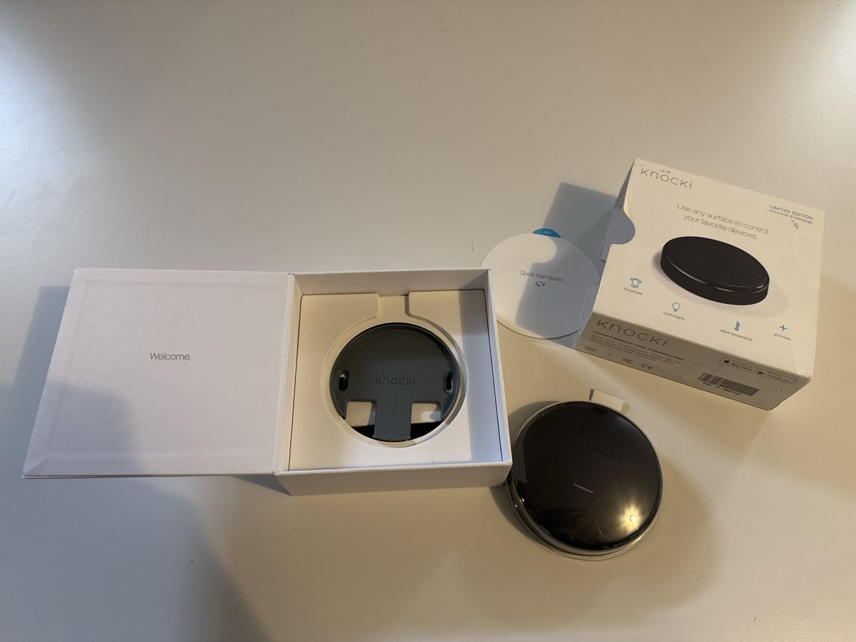 Sistema di controllo: Knocki Smart Home Device in OVP  – Nuovo e nell'imballaggio originale da Burgdorf venduto da Pistenbullyfahrer 2