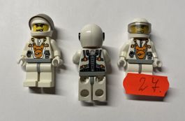 3 Stück Lego  Figuren Mars Mission Astronauten.