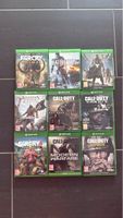 XBOX ONE Spiele Collection guter Zustand