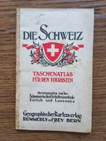Taschenatlas "die Schweiz" ca 1925-30 guter Zustand