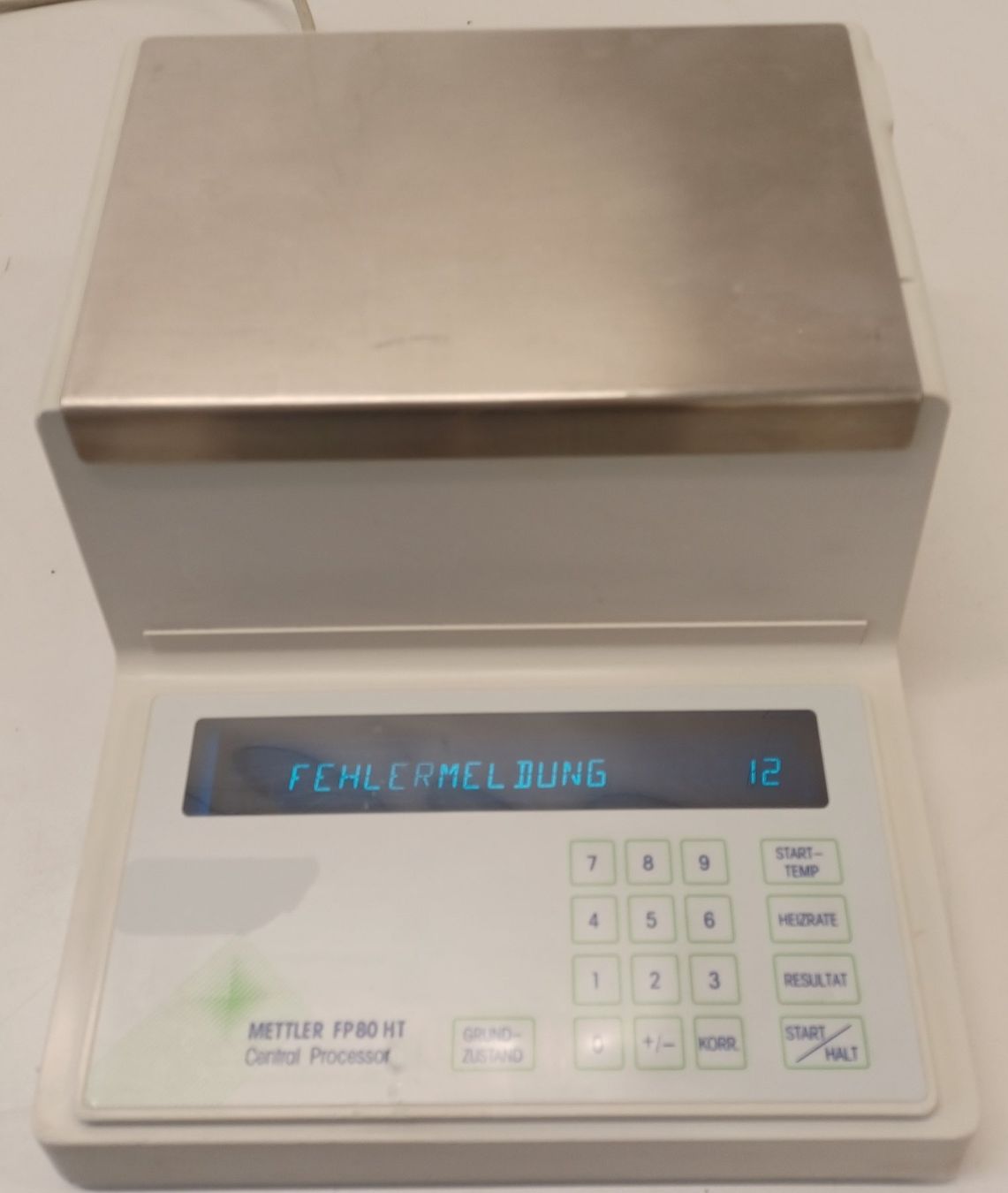 Accessori da laboratorio: Mettler FP 80 HT Central Processor – Difettoso da Niederdorf venduto da LeptonAG_Labor 5