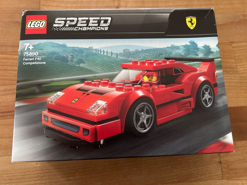 LEGO Speed Champions 75890 Ferrari F40 Competizione (Neu und ...