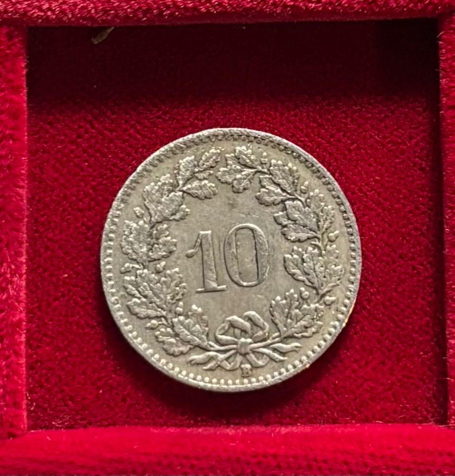 Tutti le monete: Schweiz 10 Rappen 1944 B unz Libertaskopf – Nuovo (secondo la descrizione) da Speicher venduto da CH-Schatzkammer 1