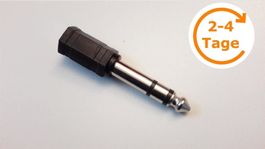 Adapter 6,3 mm Klinke auf 3,5 mm Klinke