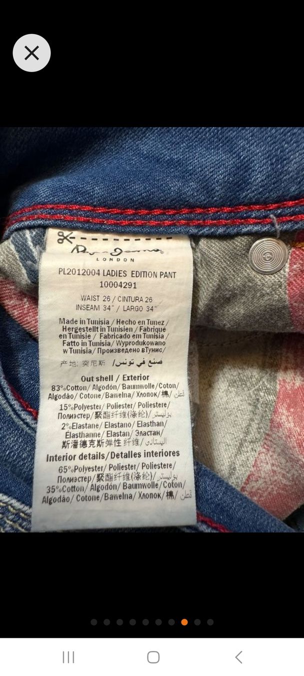 Pepe Jeans Jeans: Pepe Jeans Regular Fit Gr. 26 / 32 – Nuovo (secondo la descrizione) da Ortschwaben venduto da Patrick1978 7