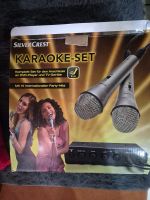 Silvercrest Karaoke-Set mit zwei Mikrofonen gebraucht