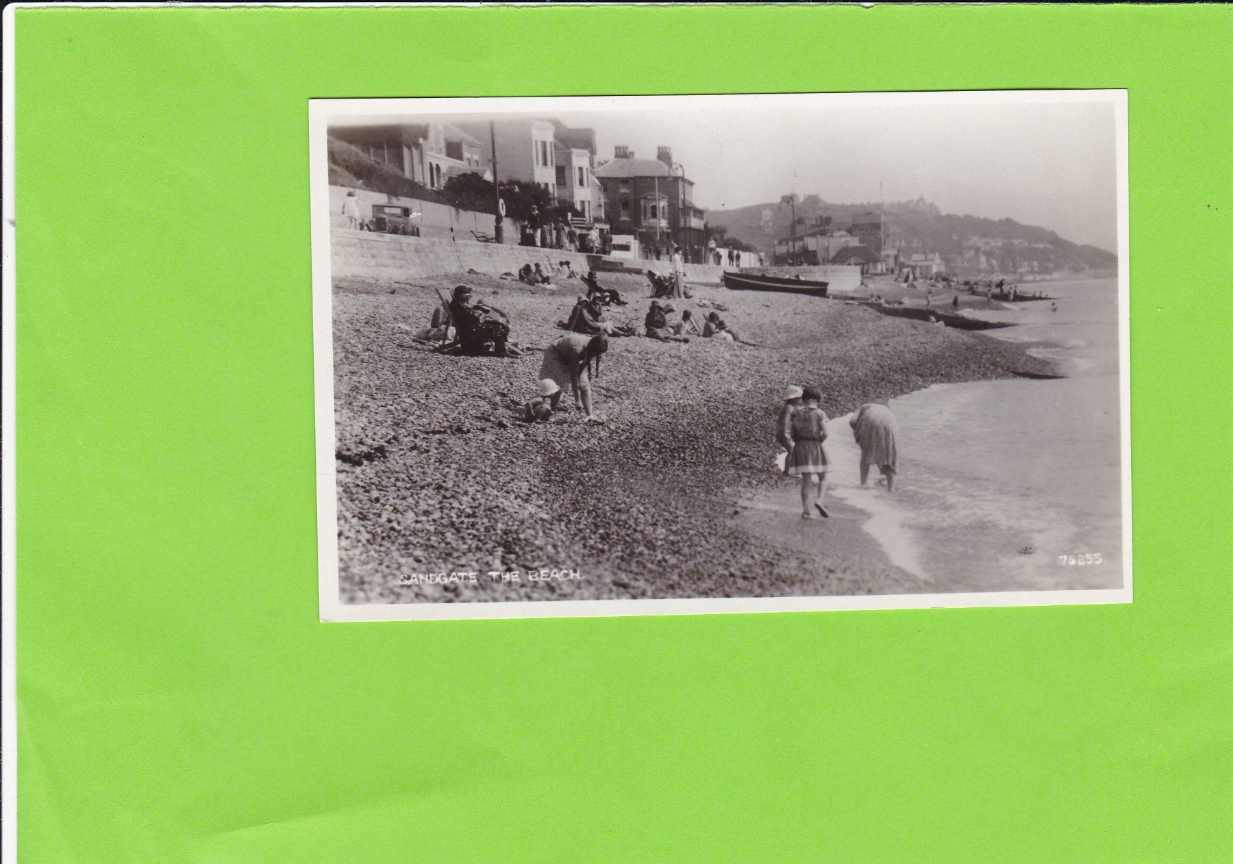 Ansichtskarten: Sandgate, The Beach – Gebraucht aus St. Peterzell von neckertal