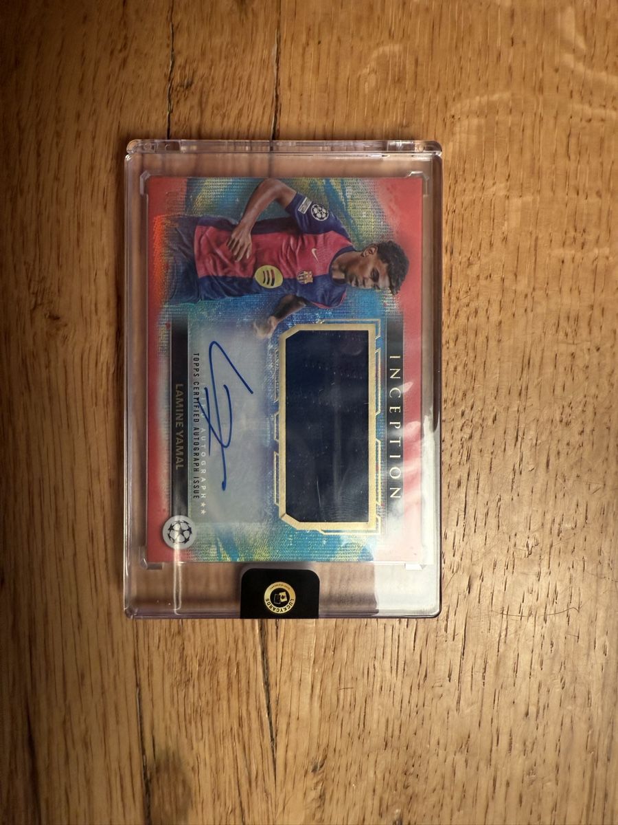 Topps Carte collezionabili: Lamine Yamal Autograph Patch 9/10 – Nuovo (secondo la descrizione) da Waldkirch venduto da Doreen3