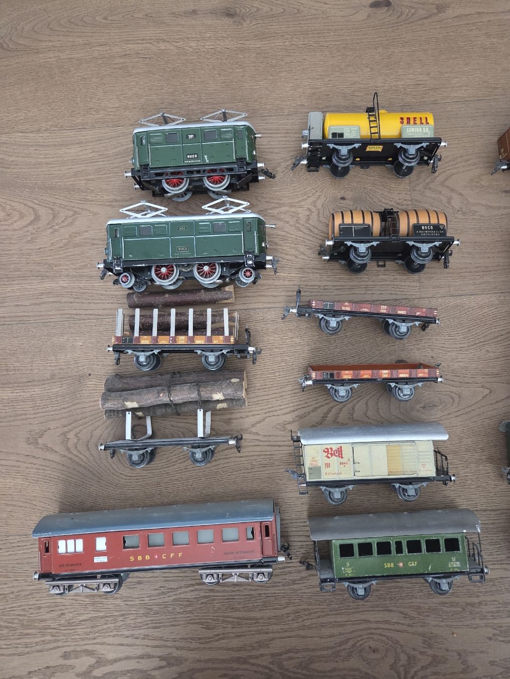Buco Modellini di ferrovie: Buco Wagen + Loks – Usato da Berikon venduto da TopLok1 5
