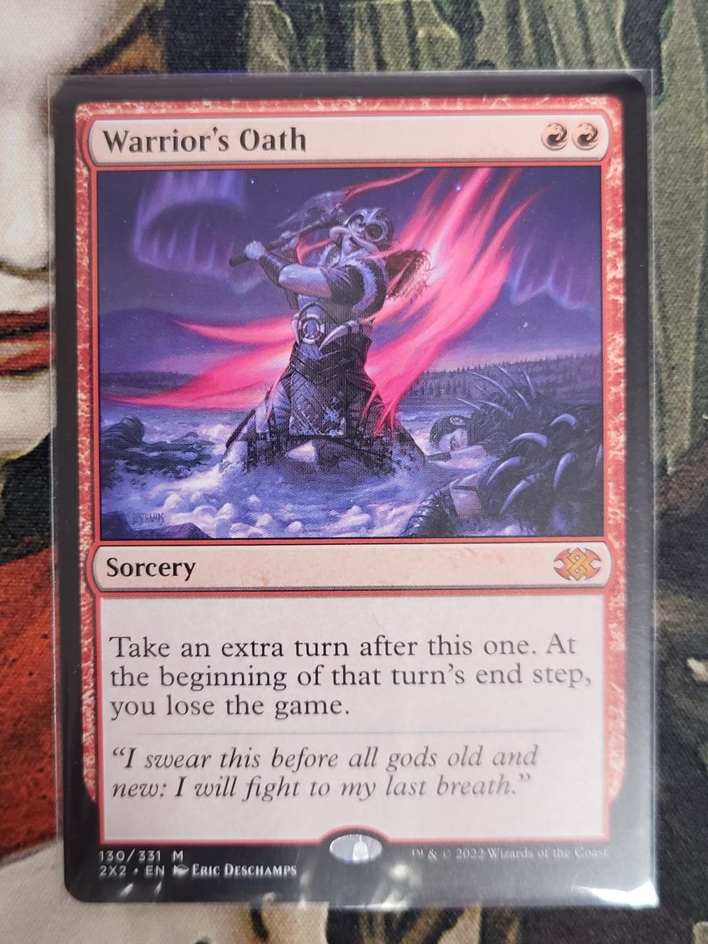 Magic The Gathering Carte collezionabili: Warrior's Oath – Nuovo (secondo la descrizione) da Wilen b. Wollerau venduto da GarruksShop