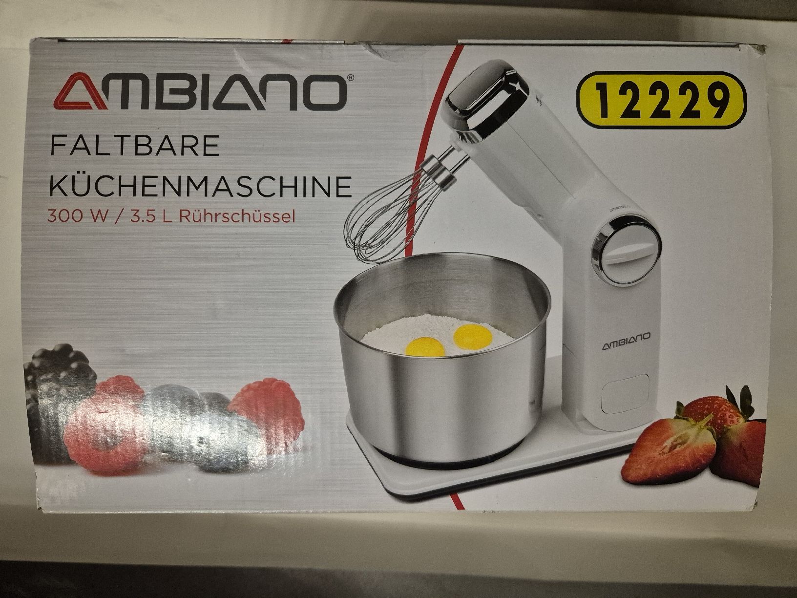 Ambiano Elettrodomestici da cucina: Ambiano Faltbare Küchenmaschine – Usato da Thalwil venduto da murme