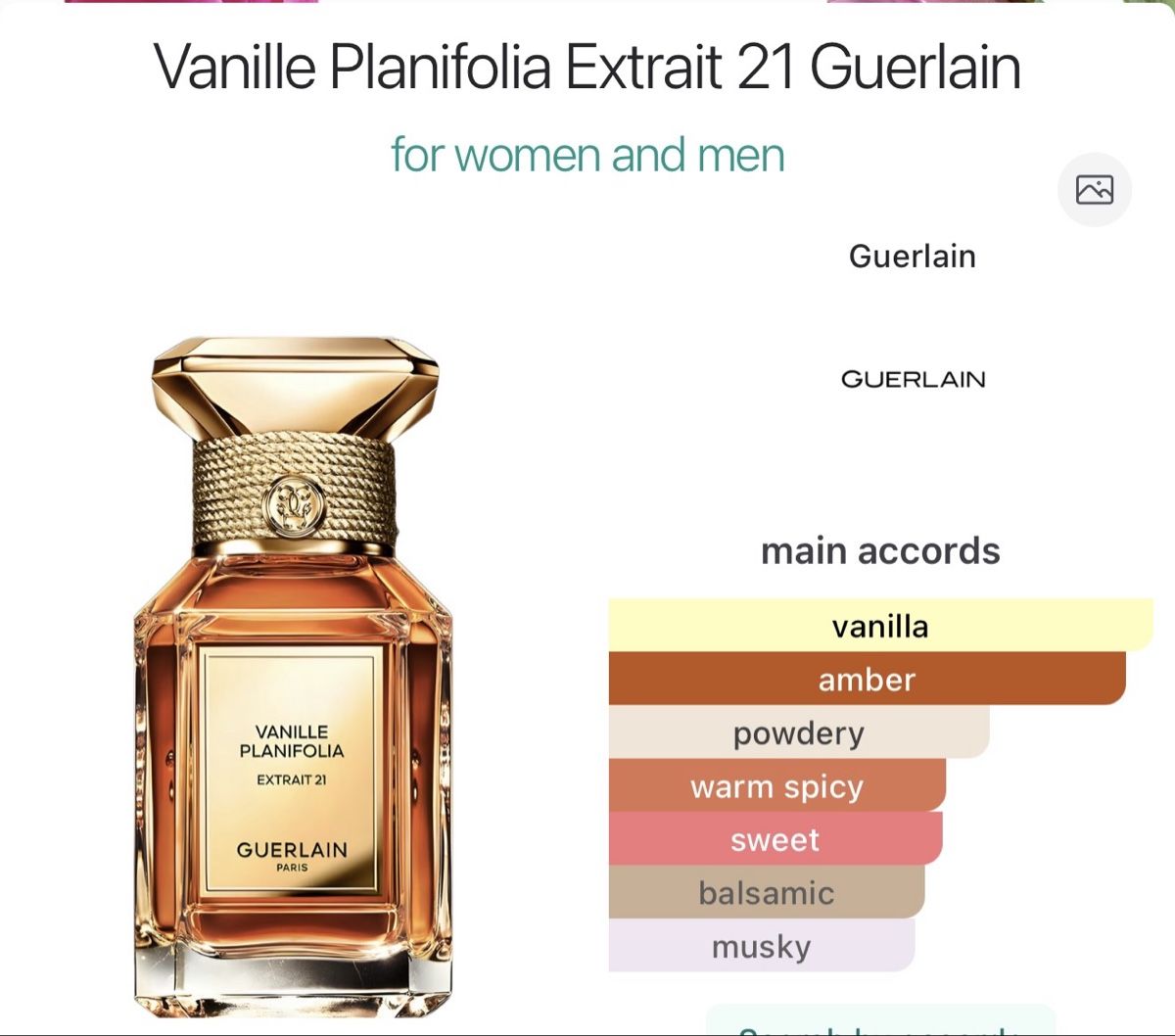 Guerlain Profumi & Eau de Toilette: Guerlain Vanille Planifolia Extrait 21 – Nuovo (secondo la descrizione) da Winterthur venduto da Selinnn 6