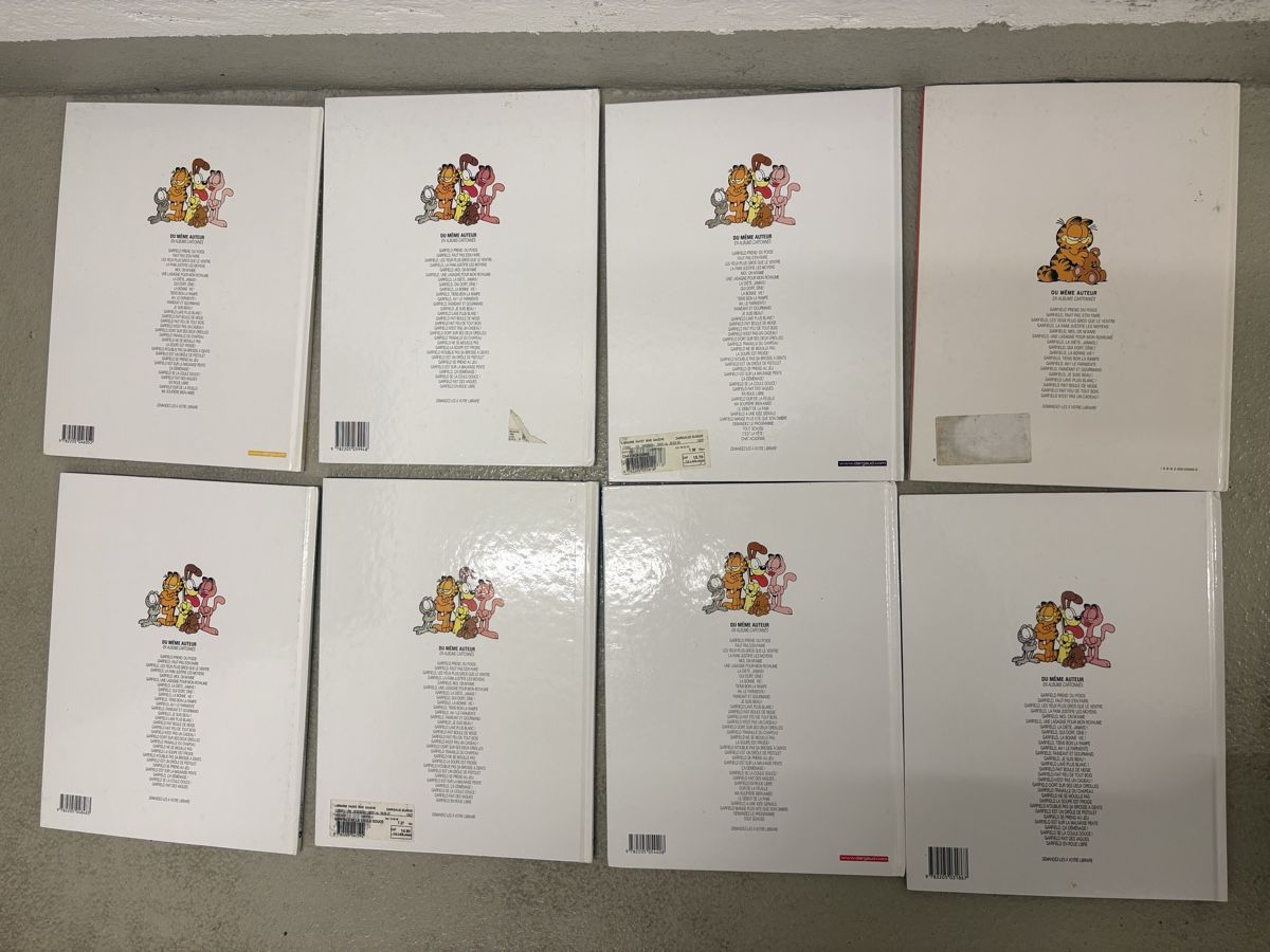 Fumetti: 8 x BD Garfield  – Usato da Lausanne venduto da Lemanchot 1