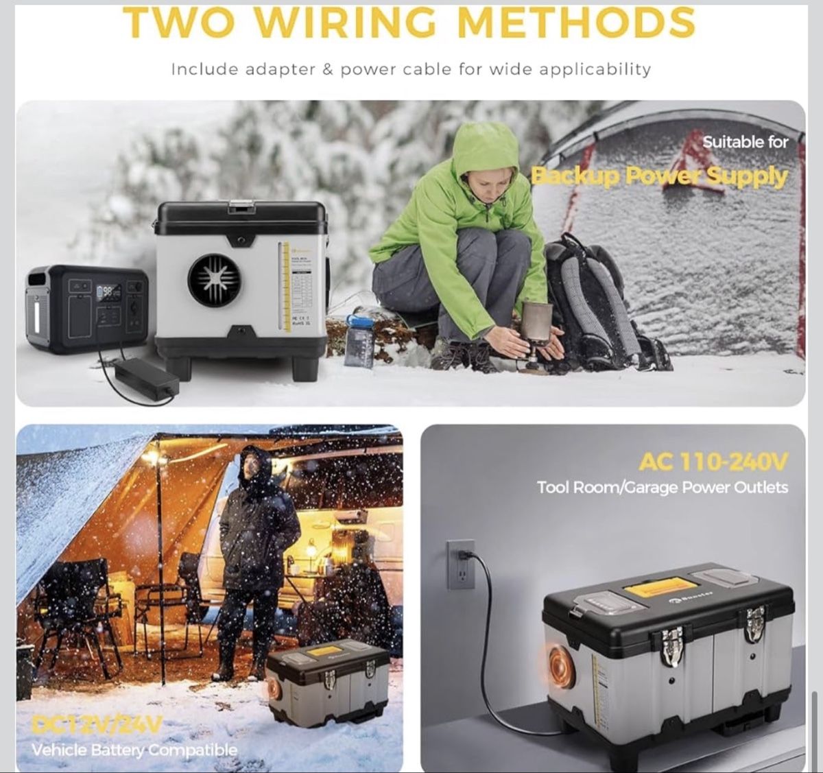 Diesel Radiatori: Sunster 8kW Tragbare Diesel Luftheizung – Nuovo e nell'imballaggio originale da Speicherschwendi venduto da GravityScooters 4