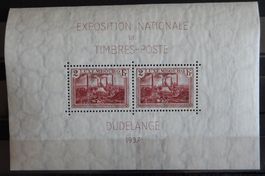 Luxemburg Kat. Block 2 */** 1937 Kat. 15 Euro