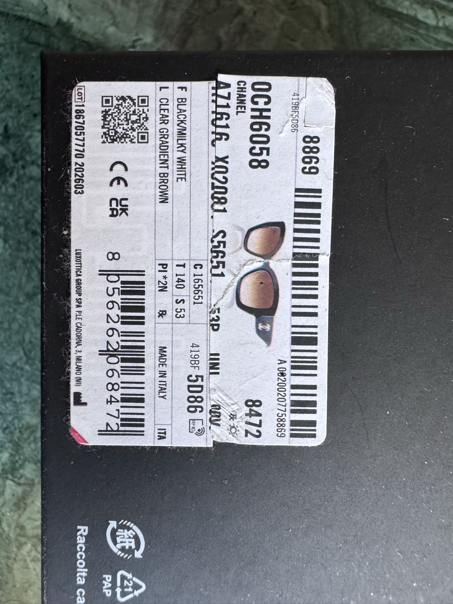 Chanel Occhiali & Lenti: Lunettes de soleil Chanel – Nuovo e nell'imballaggio originale da St-Légier-Chiésaz venduto da joe_5gxd 5