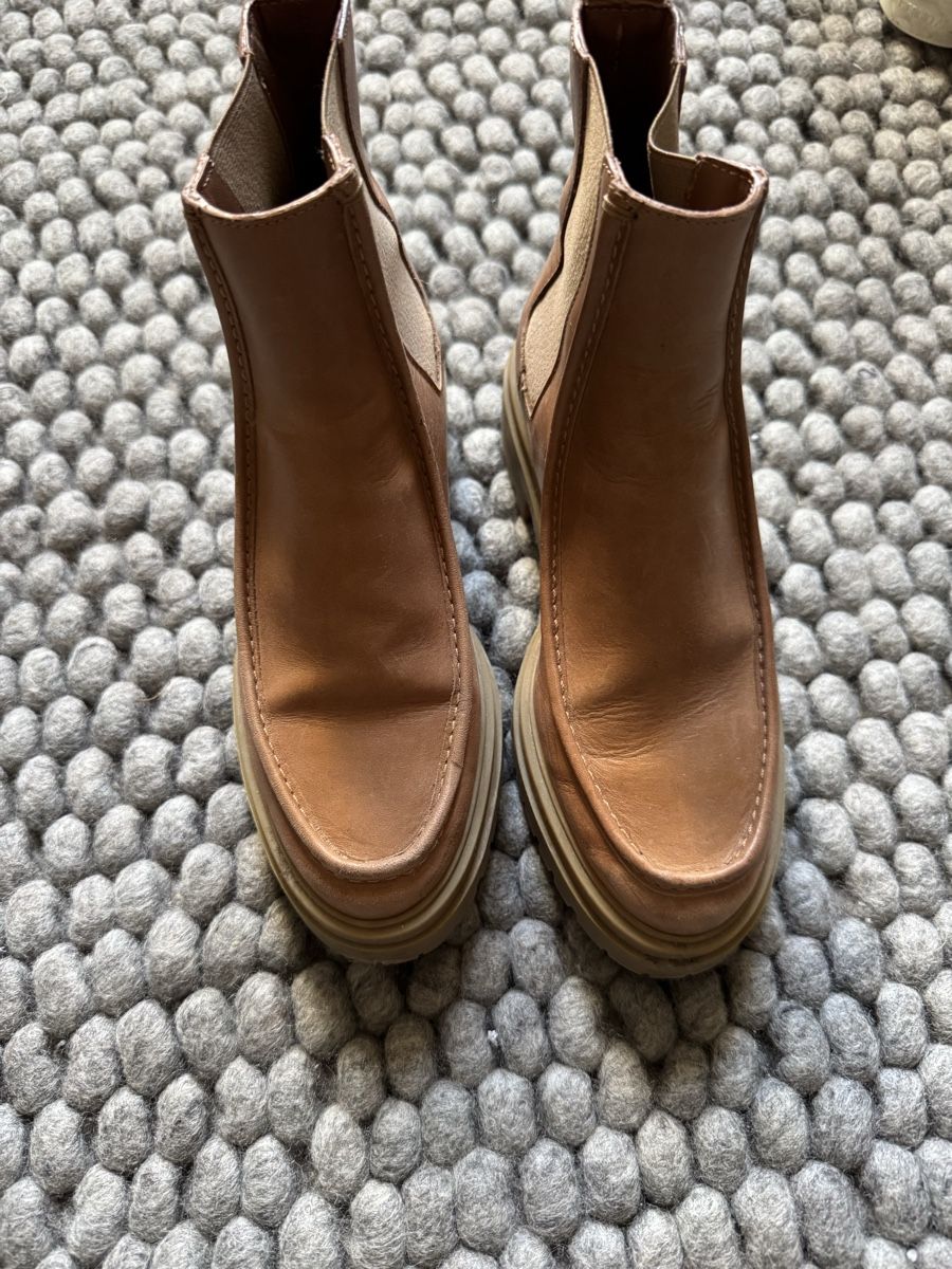 Ba&Sh Scarpe da donna: Boots Bash en cuir camel T 36 – Nuovo (secondo la descrizione) da Genève venduto da inf_2ggr