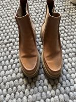 Boots Bash en cuir camel T 36
