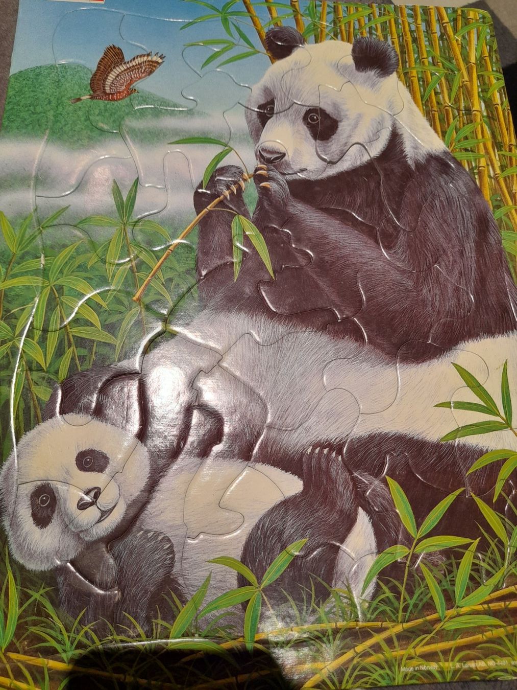 Puzzle: Puzzle Panda, 33 Teile – Usato da Eiken venduto da Lashar