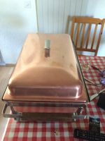 EIN KUPFER - CHAFING - DISH DER EXTRAKLASSE 70-ERN/TOP