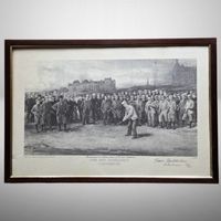 ⛳️Golf Bild Open Championship 1895 St Andrews Antik Druck ⛳️