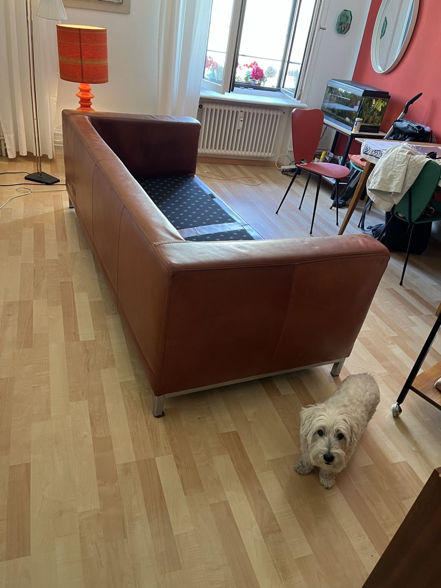 Minotti Sofas: Minotti Ledersofa 2,5 Plätzer – Gebraucht aus Basel von andreabettini 6