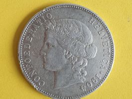 5 Franken 1904  Super** ( Post A+ )