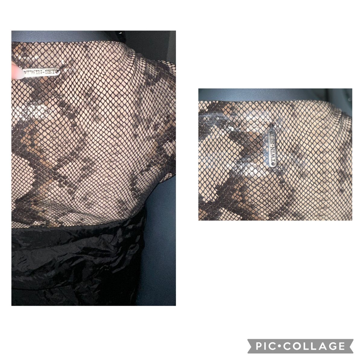 Twin-set Simona Barbieri Kleider: TWINSET MINIKLEID GR. 36 – Gebraucht aus Unteraegeri von MH203 9