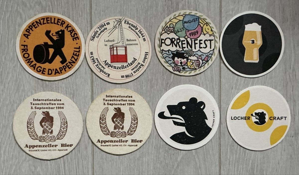 Sottobicchieri: Appenzeller Bierdeckeln – Nuovo (secondo la descrizione) da Arcegno venduto da Denni