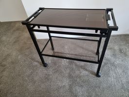 Vintage Servierboy mit Wärmeplatte von Kaymet