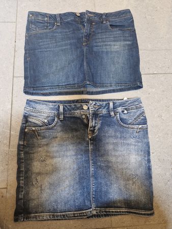 Mini Jeansröcke Set, Grösse 36 und M,
