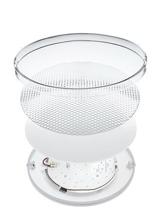 Belux Lampadari & plafoniere: Belux Wand-/Deckenleuchte O-Lite Acrylglas – Usato da Rothenburg venduto da Lampenoutlet