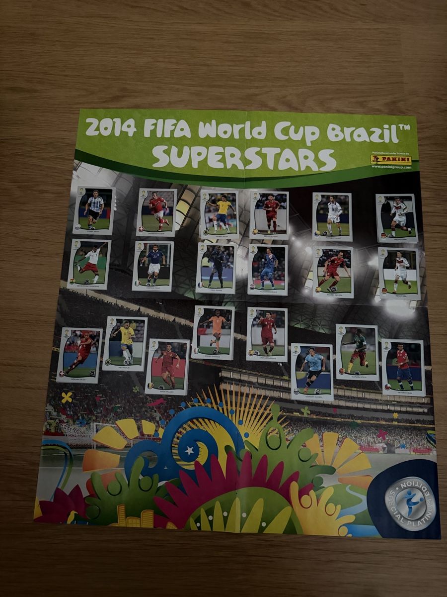Panini Cartes à collectionner: Fifa 2014 world cup poster – D'occasion à S. Antonino par Mc2495