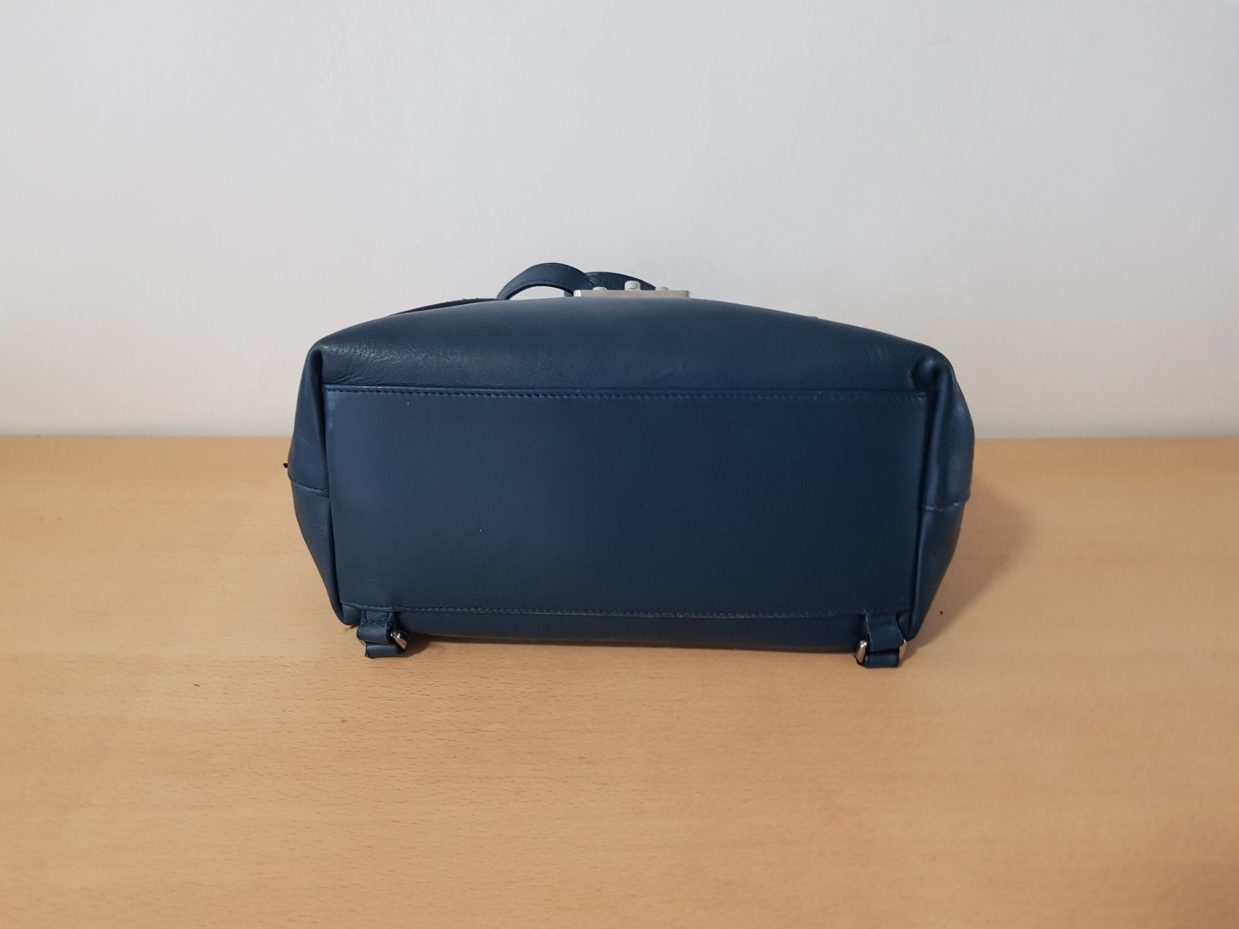 Furla Rucksäcke: Furla Leder Rucksack in Petrol – Gebraucht aus Basel von Birs868 6
