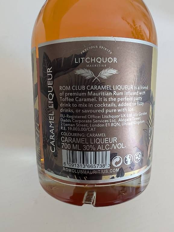 Spirituosen: Mauritius Rum Caramel – Neu und originalverpackt aus St. Gallen von Atzok 1
