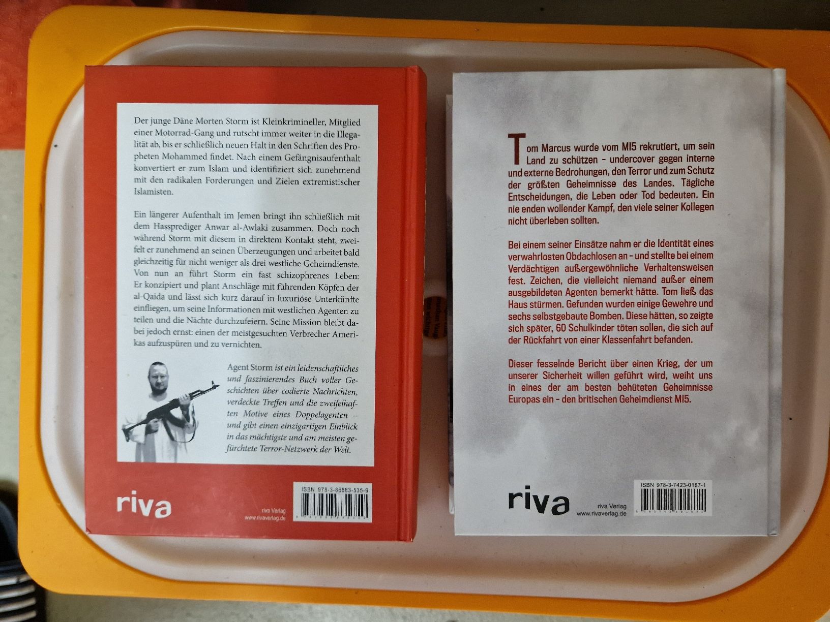 Bücher: Agent Storm & Undercover gegen den Terror - 2 Bücher – Gebraucht aus Rheinfelden von ilja78 1