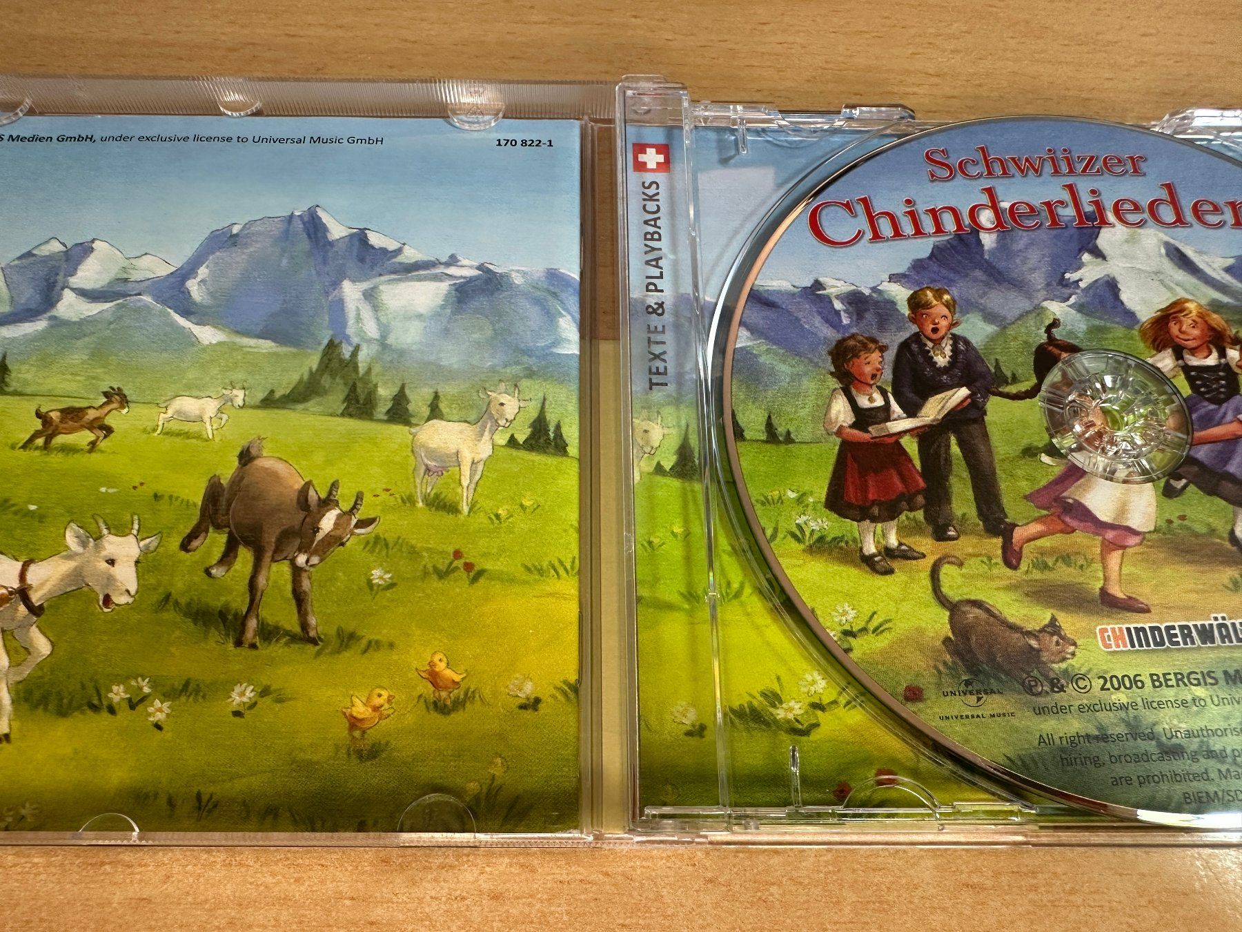 CD: P1 Schwiizer Chinderlieder 2 – Usato da Rikon im Tösstal venduto da Alpenmutz 2