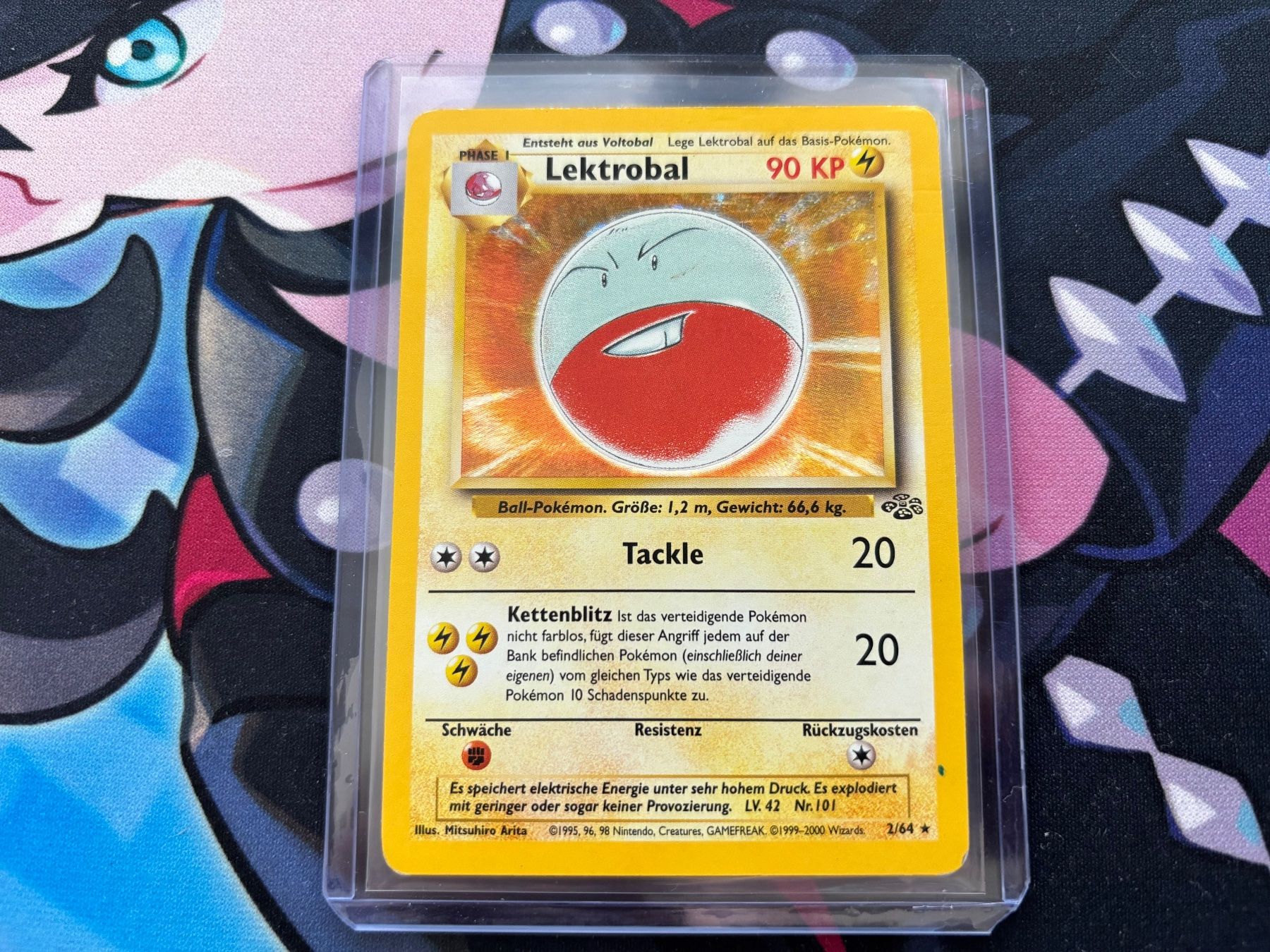Pokémon Sammelbilder & Trading cards: 2000 POKEMON Lektrobal Holo Jungle 02 – Gebraucht aus Wilen (Sarnen) von Seeungeheuer