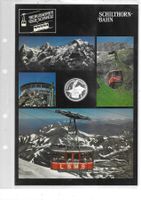 Schilthorn-Bahn Medaille Feinsilber 15 Gramm