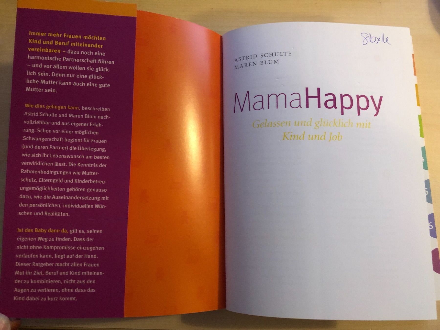 Bücher: MamaHappy, Astrid Schulte, Maren Blum – Gebraucht aus Aarau von R-O-G-E-R 2