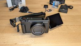 Sony ZV-1 II Vlogging-Kamera Neuzustand + optionales Zubehör