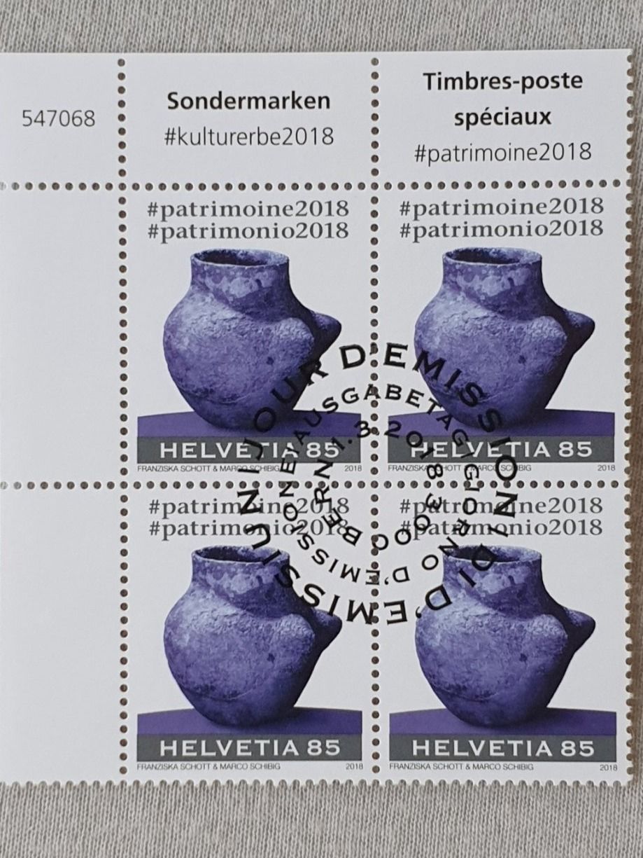 Alle Briefmarken: (577) Ersttags 4er Block zum Sparpreis – Gebraucht aus Schwarzhäusern von Inot3