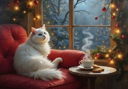 Alipson Winter Katzen Puzzle  500 Teile