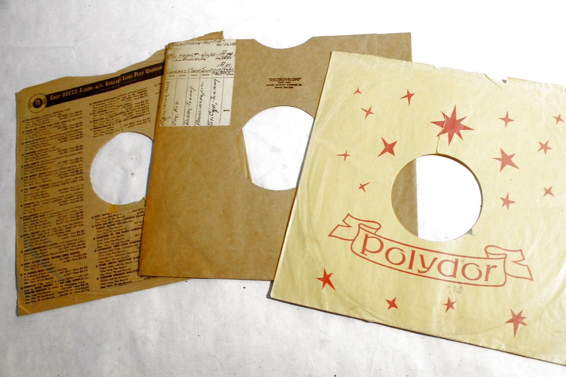 Dischi in vinile: 23x alte, original Cover zu 25cm. SCHELLACK - SCHALLPLATTEN – Usato da Bern venduto da kultiges 4