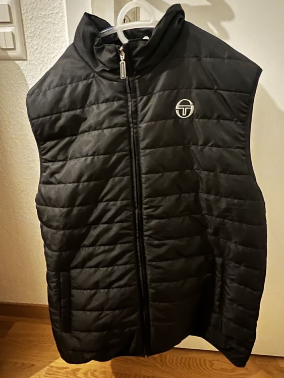 Sweat à Manches Longues Sergio Tacchini - Noir - Taille 2XL - Pour Le Tennis Et Le Sport