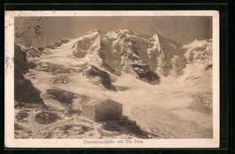 Diavolezzahütte, Winteridylle mit Piz P