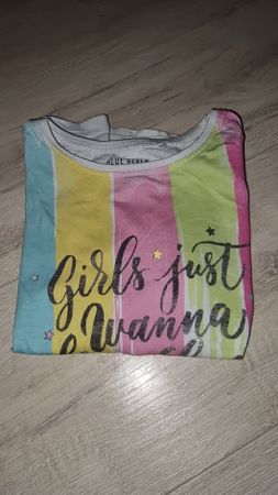 BLUE SEVEN Mädchen Shirt Gr. 116 süss bunt